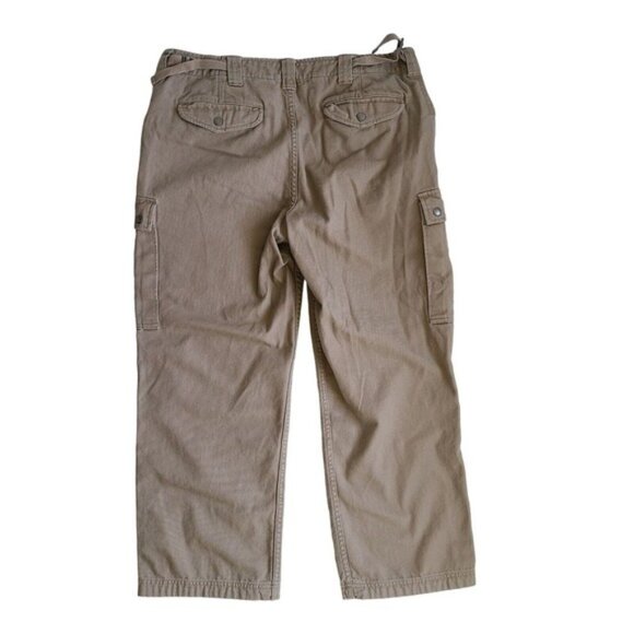 Duluth Trading Fire Hose Fatigue Pants 38 x 30 Actual 34 x 27.5 Khaki Tactical - Picture 3 of 13